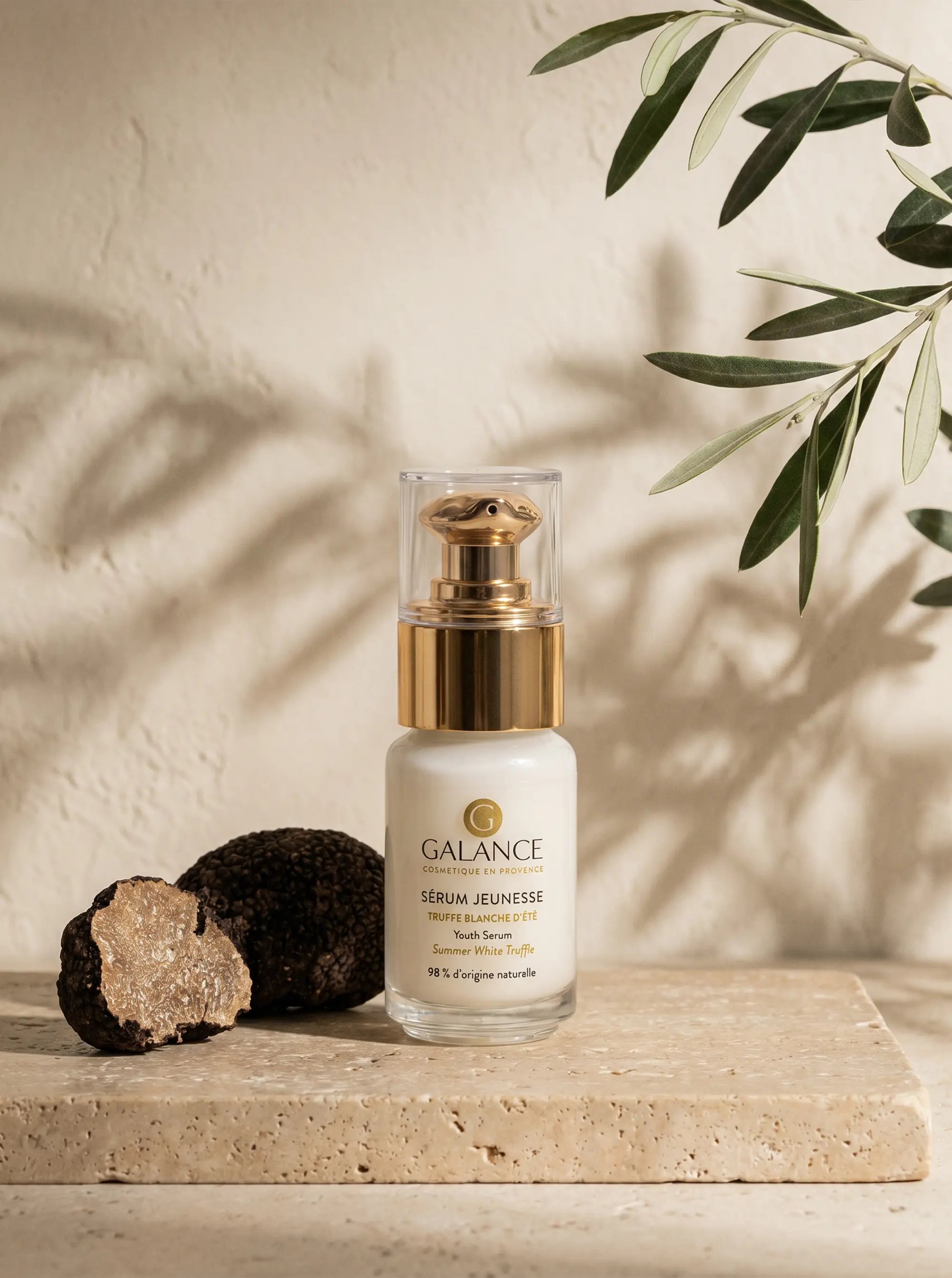 Sérum jeunesse à la truffe blanche d'été